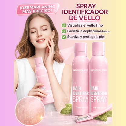 Spray Identificador de Vello | Kit Hidratante para Depilación con Rastrillos